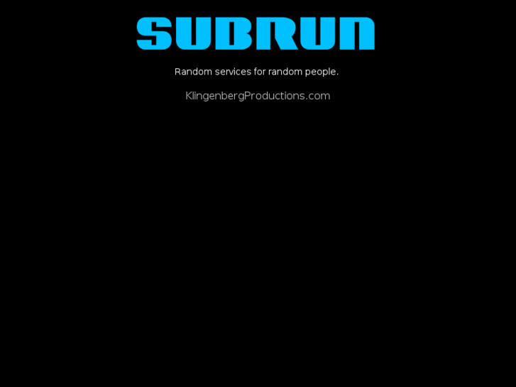 www.subrun.net