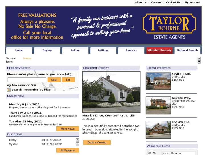 www.taylorbourne.co.uk