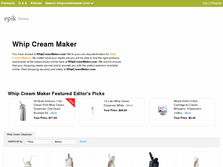 www.whipcreammaker.com