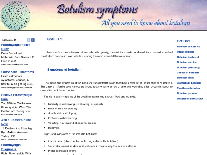 www.botulismsymptoms.org