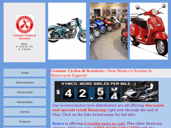 www.centaurcyclesandscooters.com