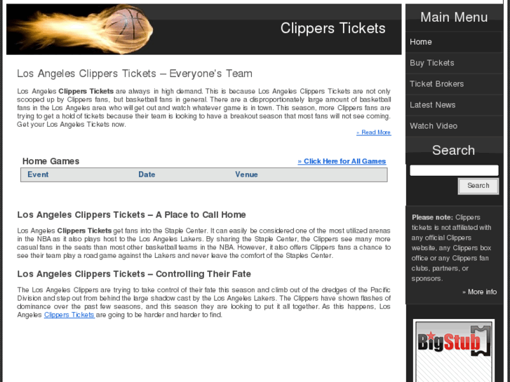 www.clipperstickets.org