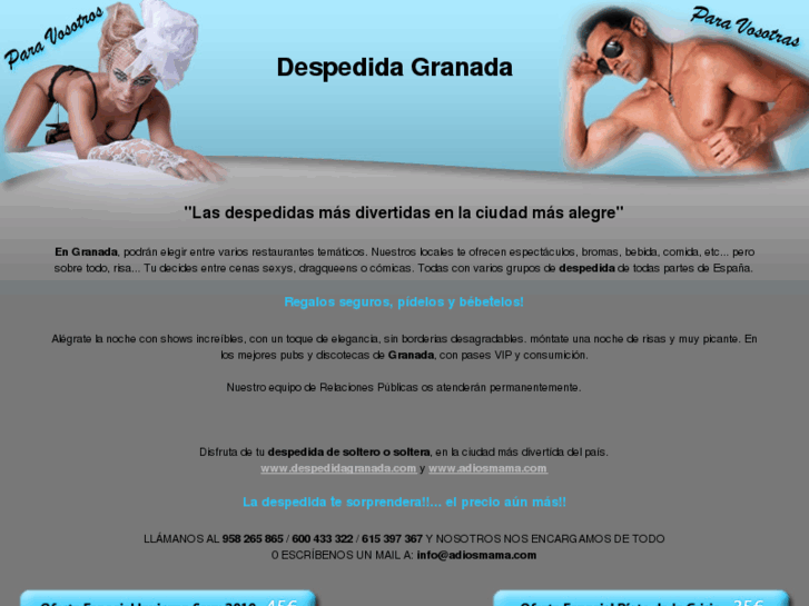 www.despedidagranada.com