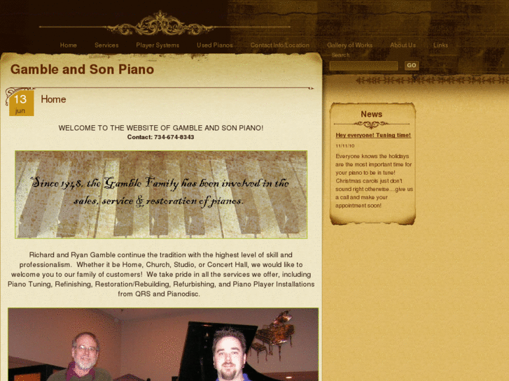 www.gambleandsonpiano.com