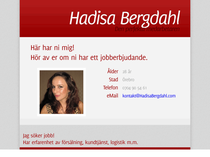 www.hadisabergdahl.com