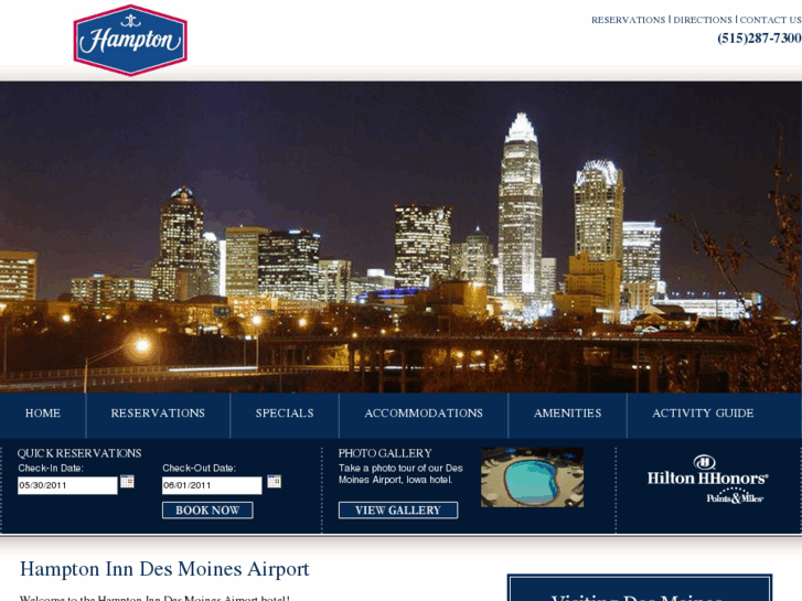 www.hamptoninndesmoinesairport.com