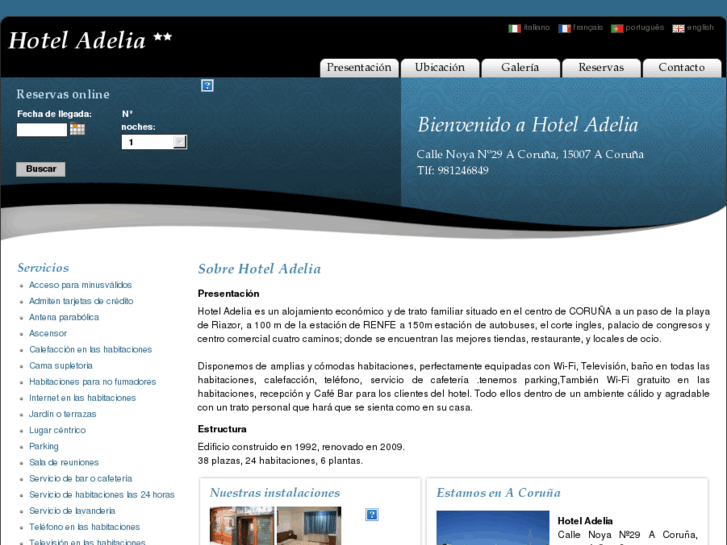 www.hoteladeliacoruna.com