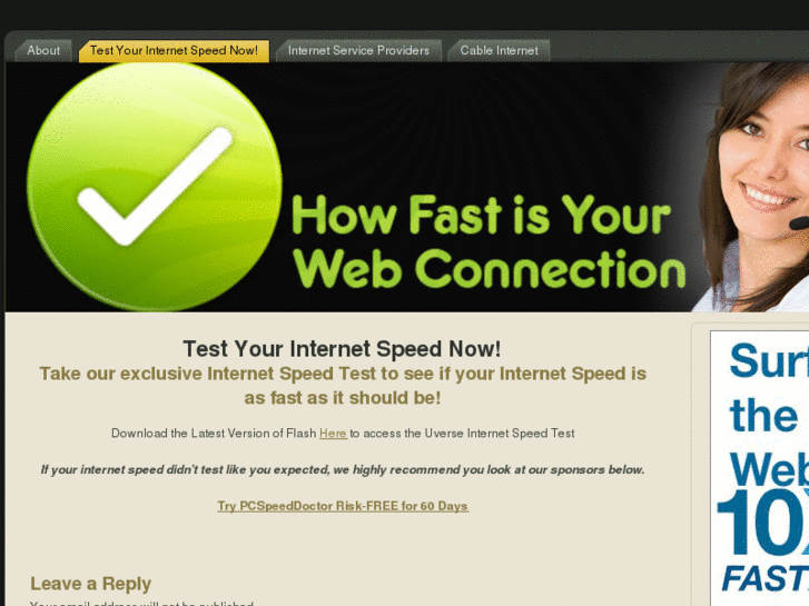 www.internetspeedtester.net
