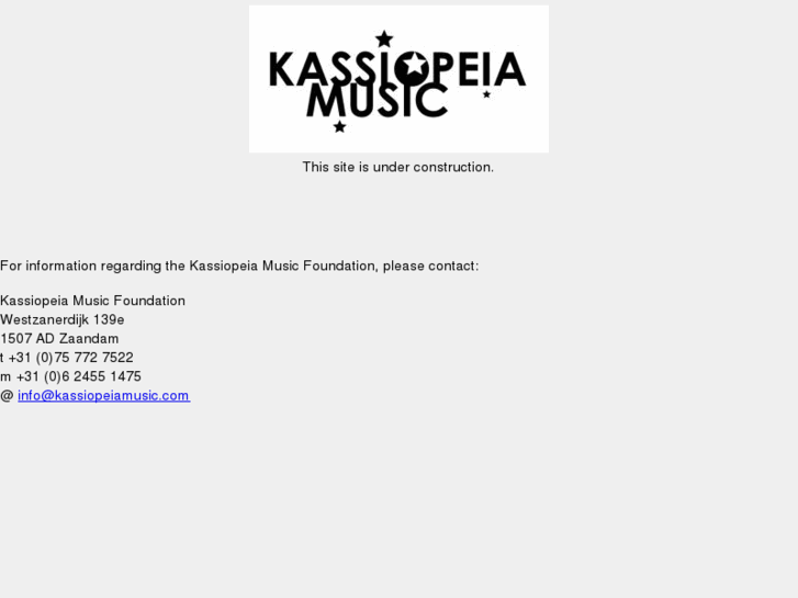 www.kassiopeiamusic.com