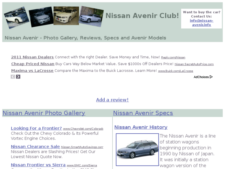 www.nissan-avenir.info