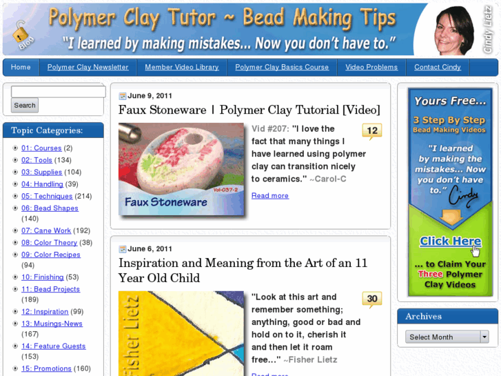 www.polymerclaytutor.com