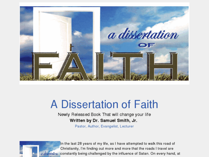 www.adissertationoffaith.com