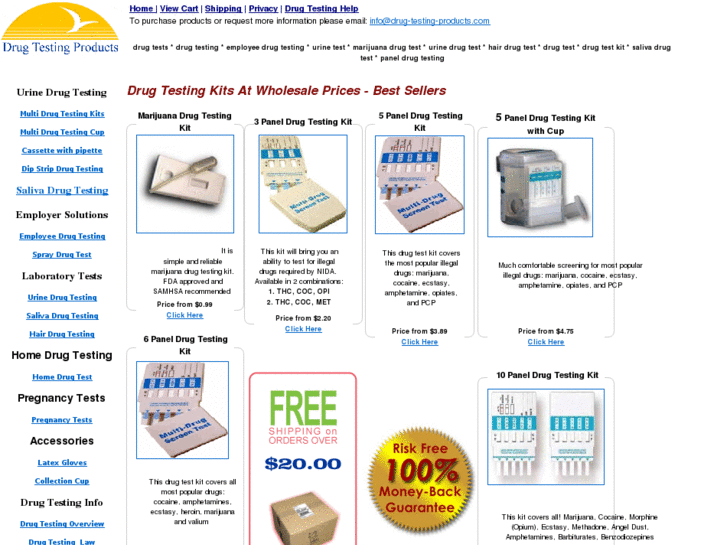 www.drug-testing-products.com