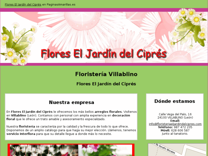 www.floristeriaeljardindelcipres.com