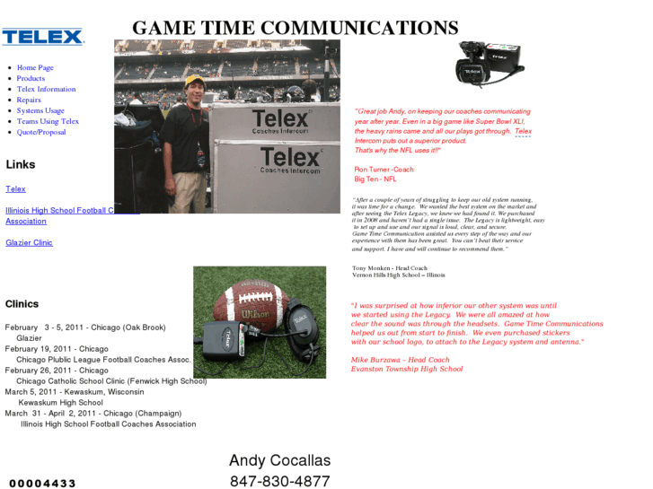 www.gametimecommunications.com