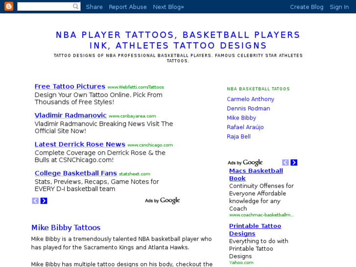 www.nbaplayertattoos.com