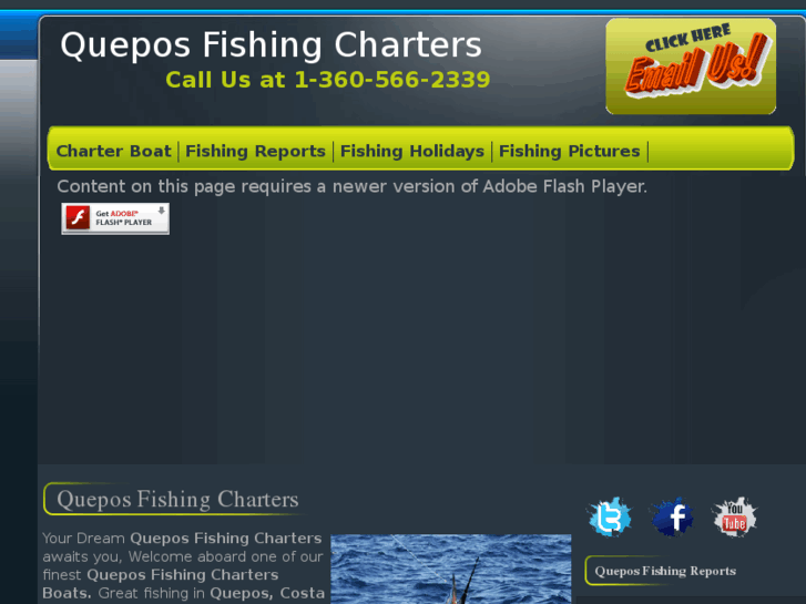 www.queposfishingcharter.net