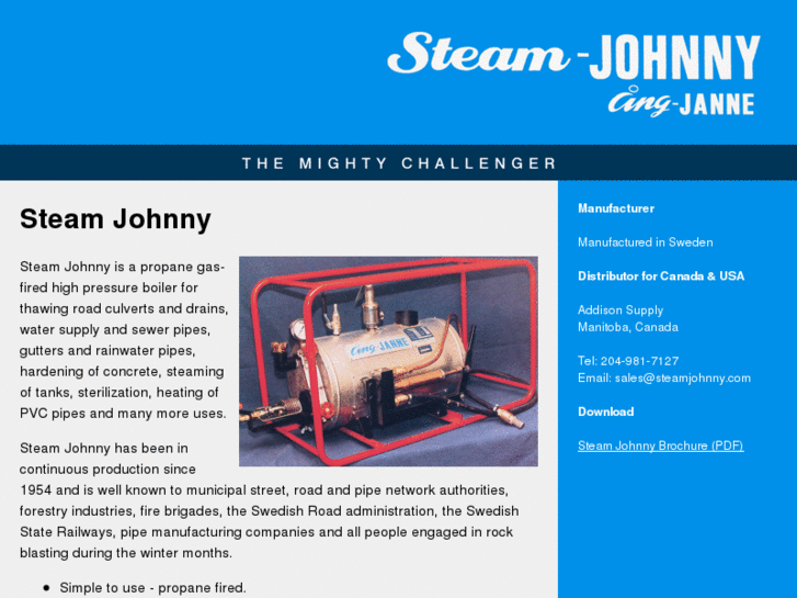 www.steamjohnny.com