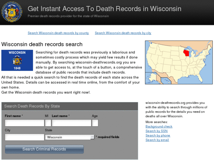 www.wisconsin-deathrecords.org