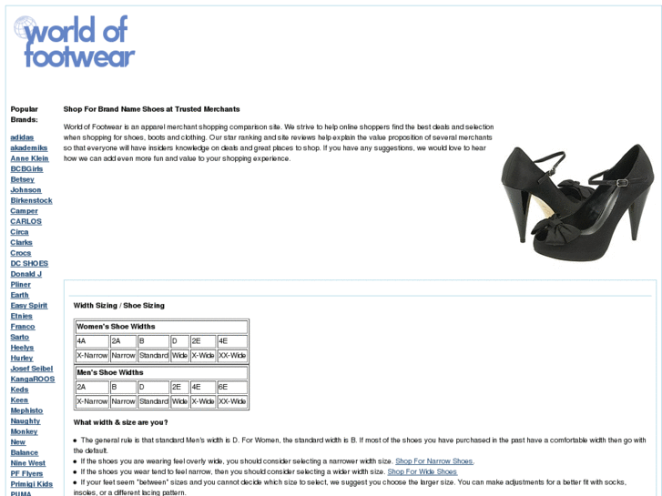 www.worldoffootwear.com