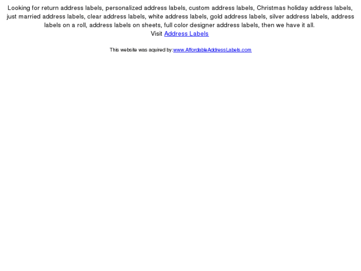 www.addresslabelsshop.com