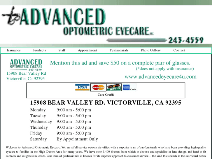 www.advancedeyecare4u.com