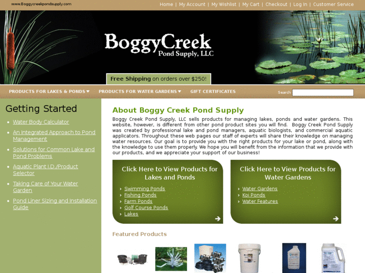 www.boggycreekpondsupply.com