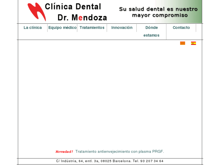 www.clinicadentalmendoza.es