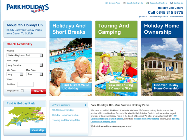 www.parkholidaysuk.com