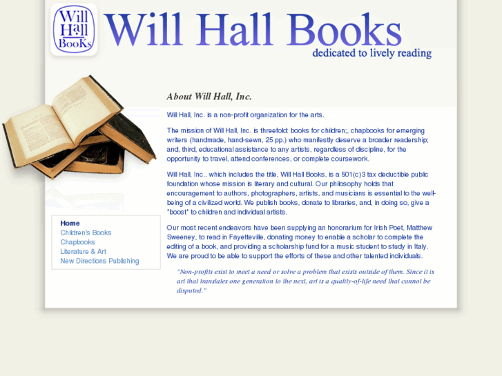 www.willhallbooks.com