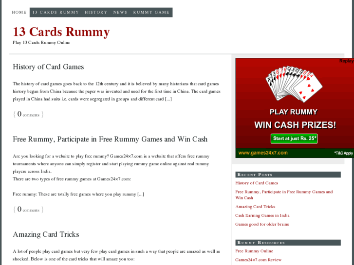 www.13cardsrummy.com