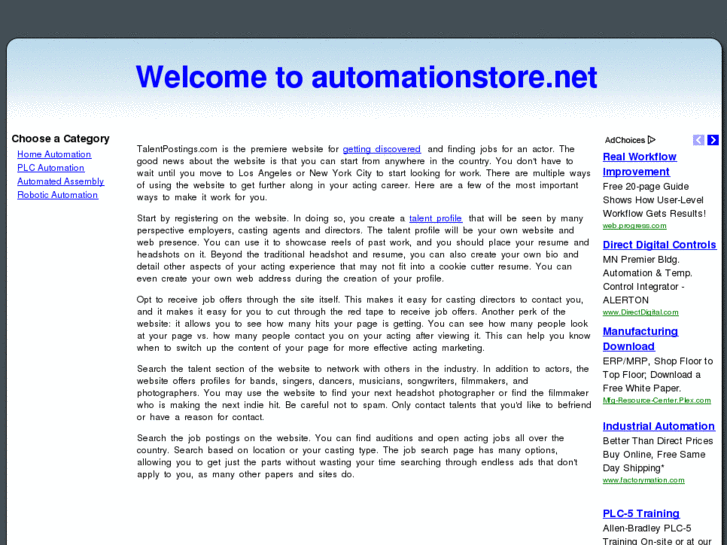 www.automationstore.net