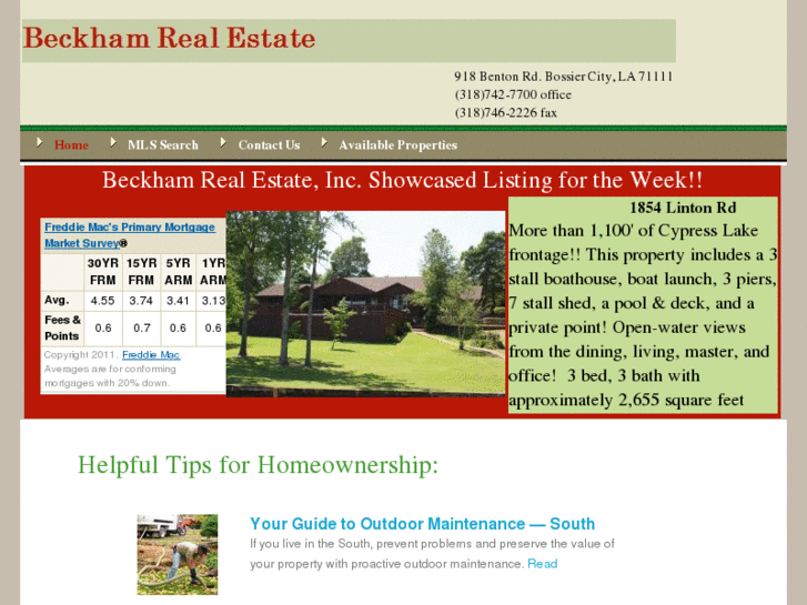 www.beckhamrealestate.net