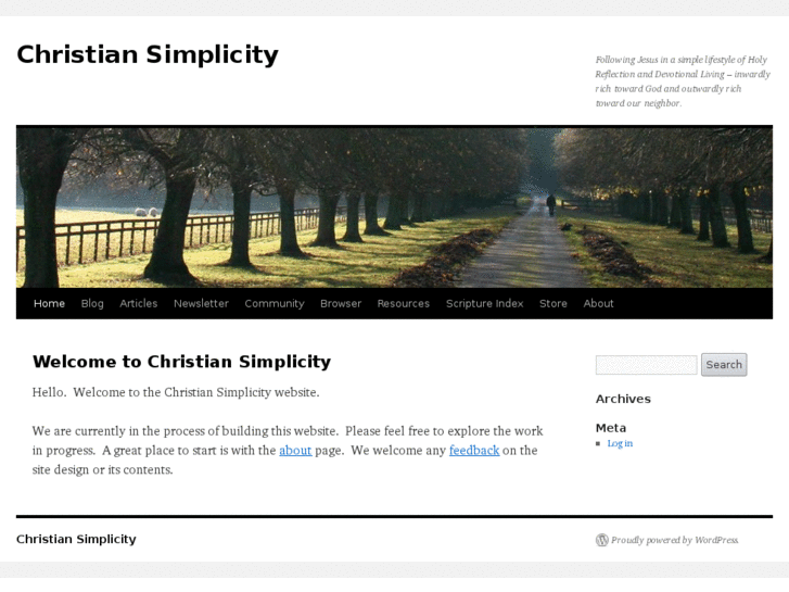 www.christiansimplicity.com