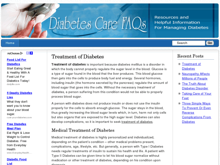 www.diabetescarefaqs.com