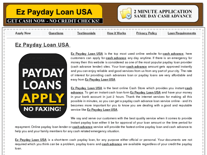 E Transfer Payday Loans 2017 07