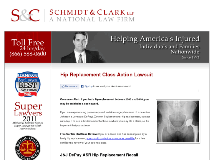 www.hipreplacementclassaction.org