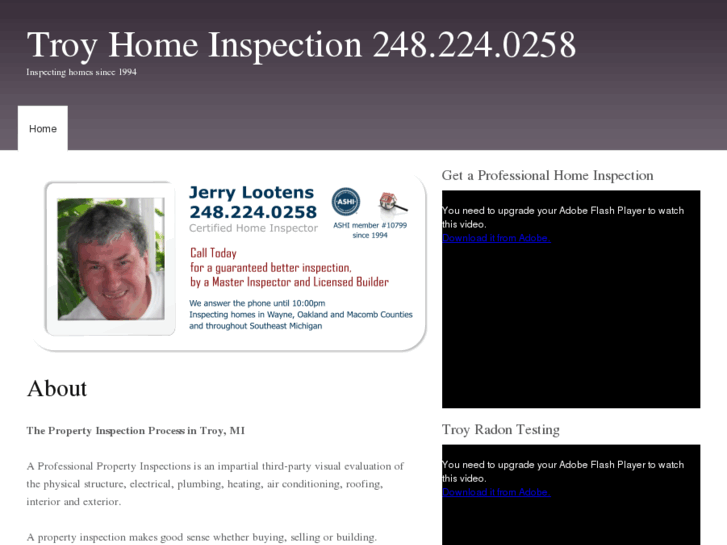 www.homeinspectortroy.com