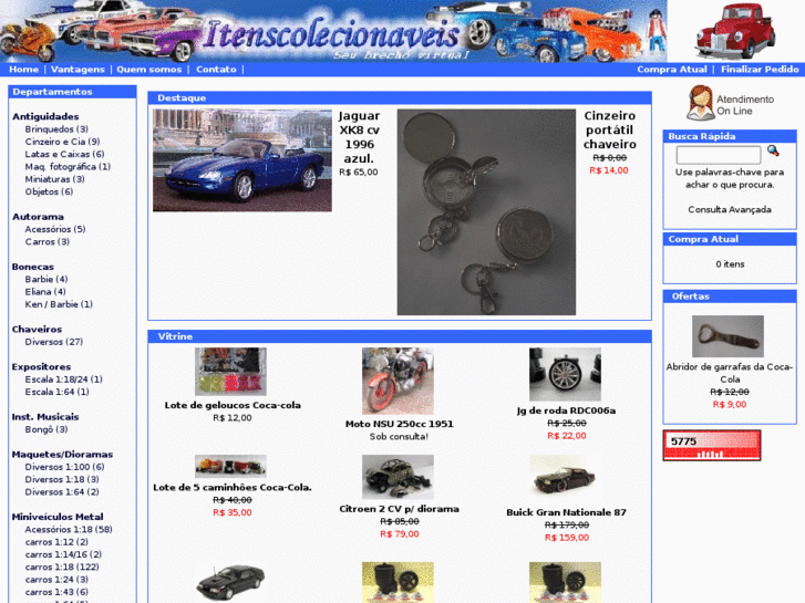 www.itenscolecionaveis.com