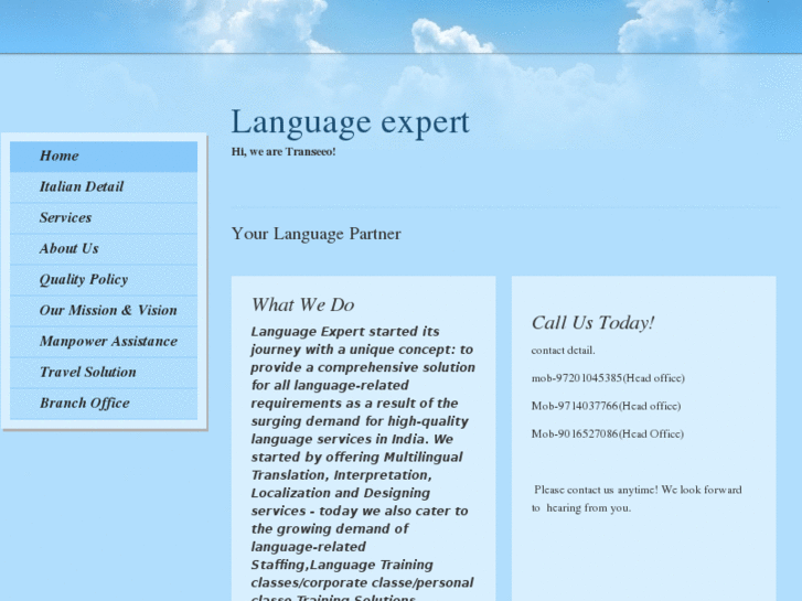 www.languageexpert.co.in