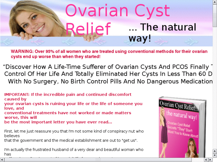 www.natural-ovarian-cyst-relief.com