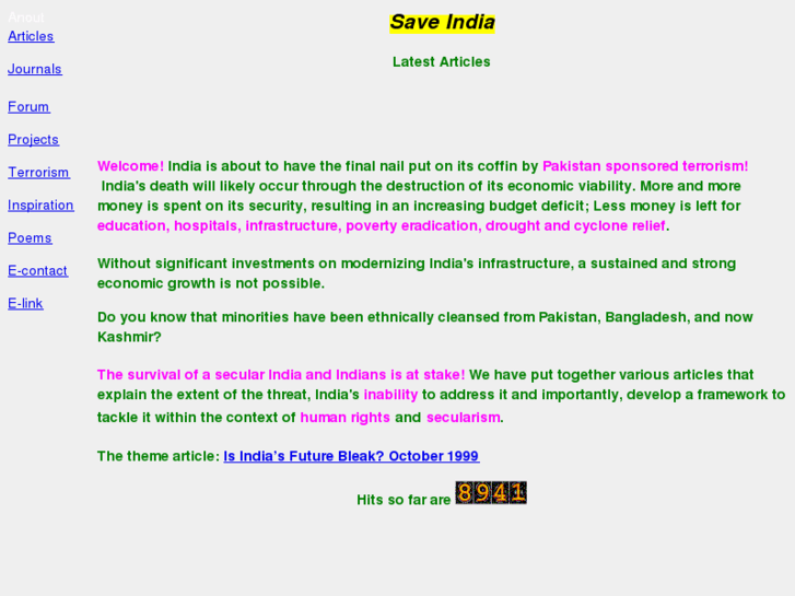 www.saveindia.com