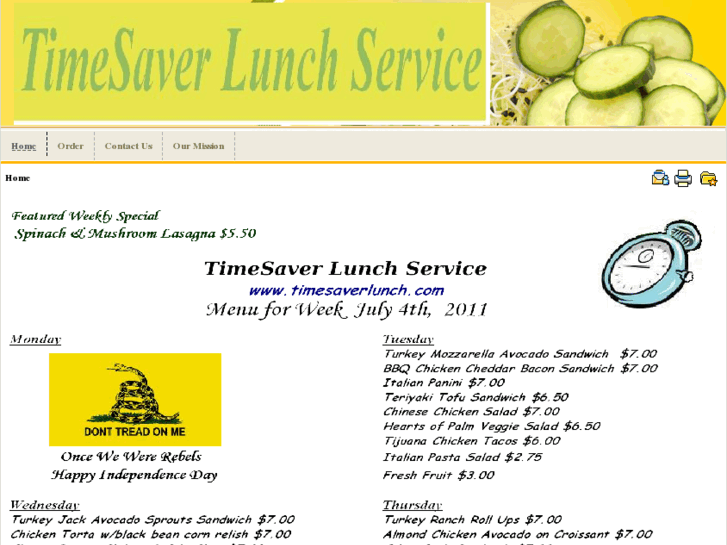 www.timesaverlunch.com