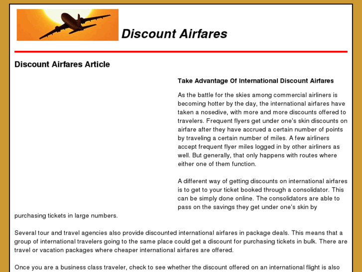 www.travel-discount-airfares.com