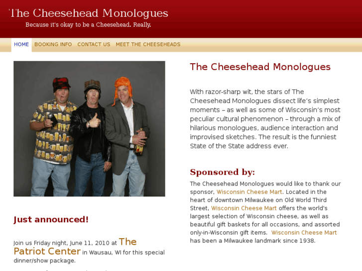 www.cheeseheadmonologues.com