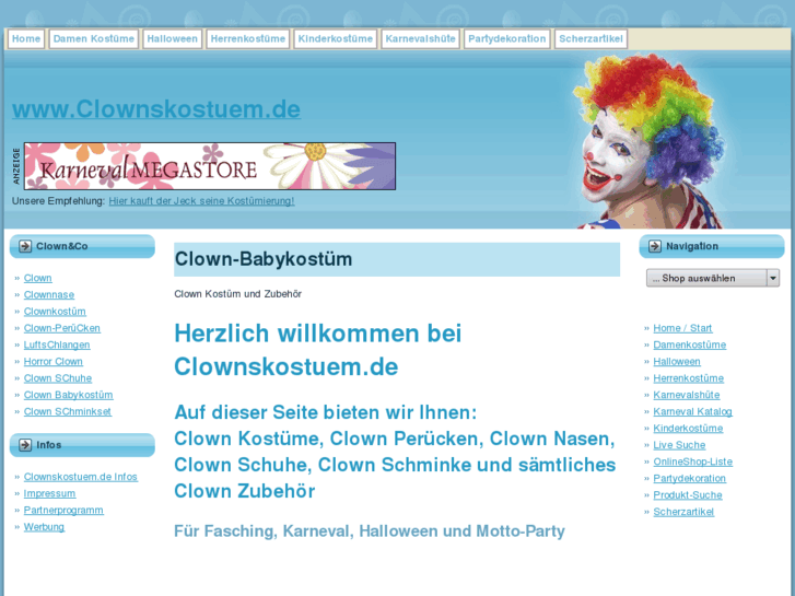 www.clownskostuem.de