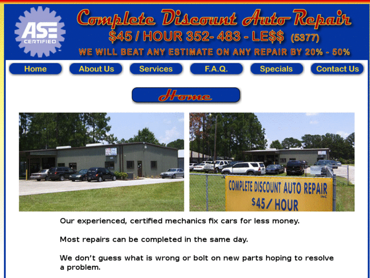 www.completediscountautorepair.com