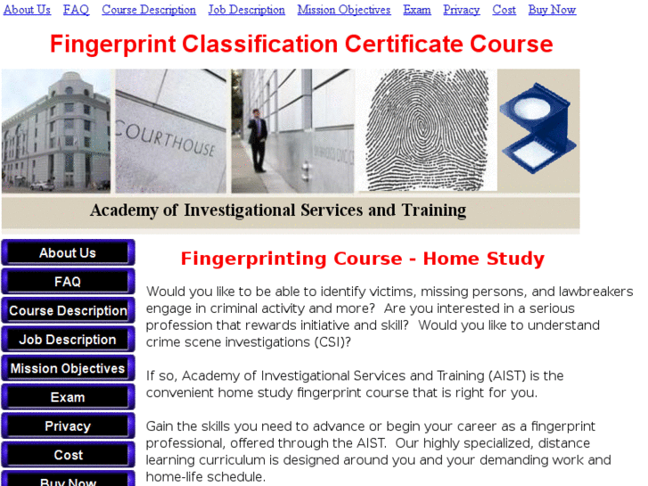 www.fingerprintcourse.com