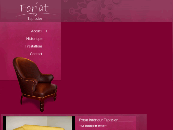 www.forjat-tapissier.com