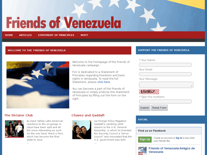 www.friendsofvenezuela.com